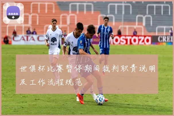 世俱杯比赛暂停期间裁判职责说明及工作流程规范